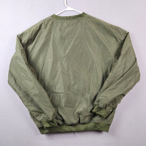 Guide Series V Neck Windbreaker Jacket Adult Large Brown Outdoors Golf Mens M - Picture 7 of 7